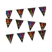 Déco Anniversaire feux d'artifice (Guirlande 60ans)