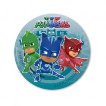 Disque azyme pour gâteau Pj Masks 20cm (Modèle 3)