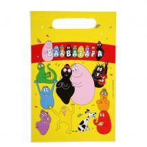 Décorations Barbapapa de table d'anniversaire (6 sacs à bonbons)