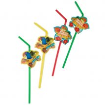 Décorations Beach party (6 pailles)