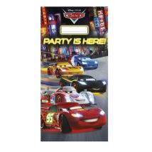 Déco Cars 3 pour table d'anniversaire (Déco de porte)