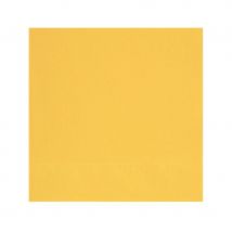 Déco de table jaune (20 serviettes)