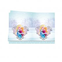Déco de table Reine des neiges amour de Noël (Nappe de 120 x 180 cm)