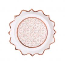 Décoration de table danseuse étoile (10 assiettes de 22.5cm)