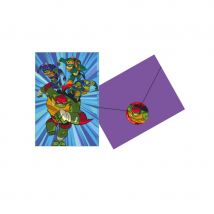 Décoration de table Le destin des Tortues Ninja (8 invitations)