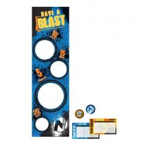 Décoration de table Nerf pour anniversaire (Kit de jeux)