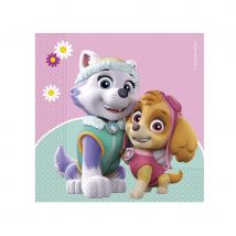 Décoration de table Paw Patrol (20 serviettes, girl)