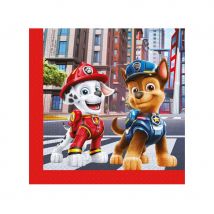 Décoration de table Paw Patrol (20 serviettes)