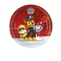 Décoration de table Paw Patrol (8 petites assiettes)