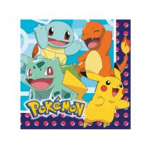 Décoration de table Pokémon (16 serviettes)