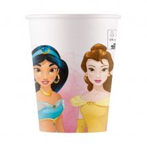 Décoration de table Princesses Disney (8 gobelets compostables)