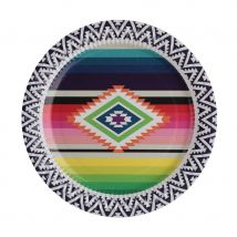 Décorations de table aux couleurs du Mexique (10 assiettes)