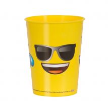 Décoration Emoji pour table d'anniversaire (Verre emoji)