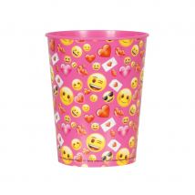 Décoration Emoji pour table d'anniversaire (Gobelet plastique)