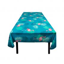 Décoration Flamant rose party pour table (Nappe de 130x180cm)