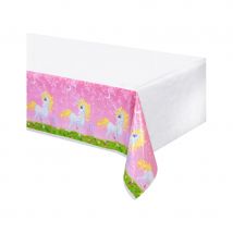 Décorations girly de Licorne pour anniversaire (Nappe de 130x180cm)