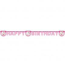 Décos Hello Kitty de table d'anniversaire (Guirlande de 2m)