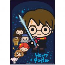 Décoration kawaii Harry Potter d'anniversaire (8 sacs cadeau)
