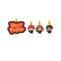 Décoration kawaii Harry Potter d'anniversaire (4 bougies)