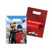 Décorations LadyBug d'anniversaire (8 sachets cadeaux)