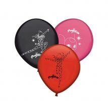 Déco ladybug prodiciosa pour fête d'anniversaire (8 ballons)