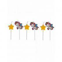 Déco Licorne pour repas d'anniversaire (6 bougies)