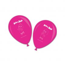 Déco Masha et Michka pour table d'anniversaire (8 ballons)