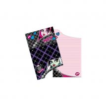 Décorations Monster High d'anniversaire (6 cartes d'invitation)