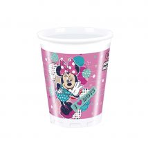 Déco Minnie pour anniversaire (8 gobelets)