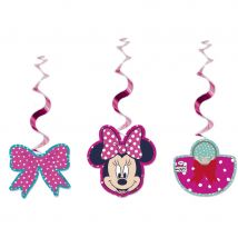 Déco Minnie pour anniversaire (3 suspensions)