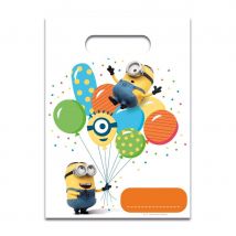 Décos Minions pour table d'anniversaire (6 sachets d'anniversaire)