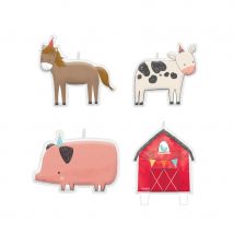 Déco pour anniversaire theme ferme (4 bougies)