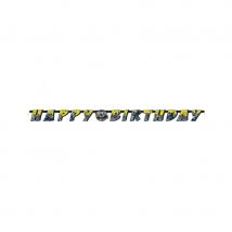 Décorations pour anniversaire thème Batman (Guirlande Birthday)
