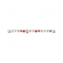 Déco Princesses Disney pour table d'anniversaire (Guirlande articulée de 2 m)