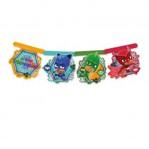 Décorations Pjmasks de table d'anniversaire (guirlande 163cm)
