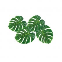 Décorations pour fête hawaienne (4 sets de table)