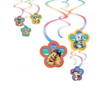 Décoration pat patrouille pour anniversaire (6 suspensions)