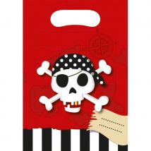 Décorations pirates pour table d'anniversaire (6 sachet d'anniversaire)