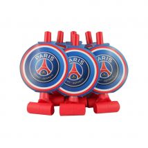 Décorations PSG pour table d'anniversaire (6 sans/gènes)