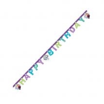 Déco Reine des Neiges pour anniversaire (Guirlande Birthday)