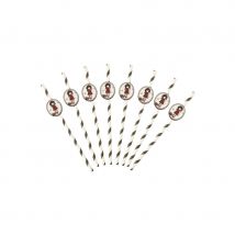 Déco Santoro Gorjuss pour table d'anniversaire (8 Pailles)