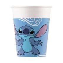 Décoration Stitch pour anniversaire (8 gobelets)