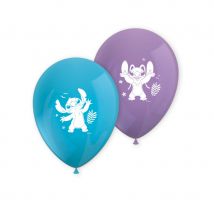 Décoration Stitch pour anniversaire (8 ballons)