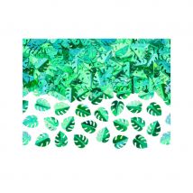 Décoration table tropical (Feuilles confettis 15g)