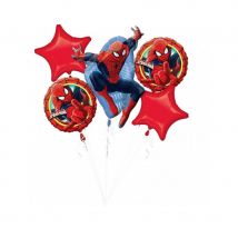 Déco Ultimate Spiderman pour anniversaire (5 ballons)