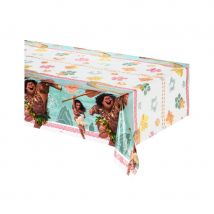 Décoration Vaiana pour table d'anniversaire (Nappe de 120 x 180cm)