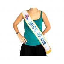 Echarpe Miss anniversaire (Miss 40 ans)