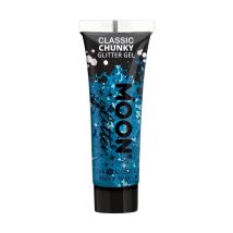 Grosses paillettes cosmétiques en gel de 12ml (Bleu)