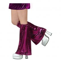 Jambières évasées disco (Fuchsia)
