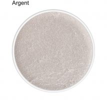 Kryolan pastille aquacolor à paillettes (Argent)